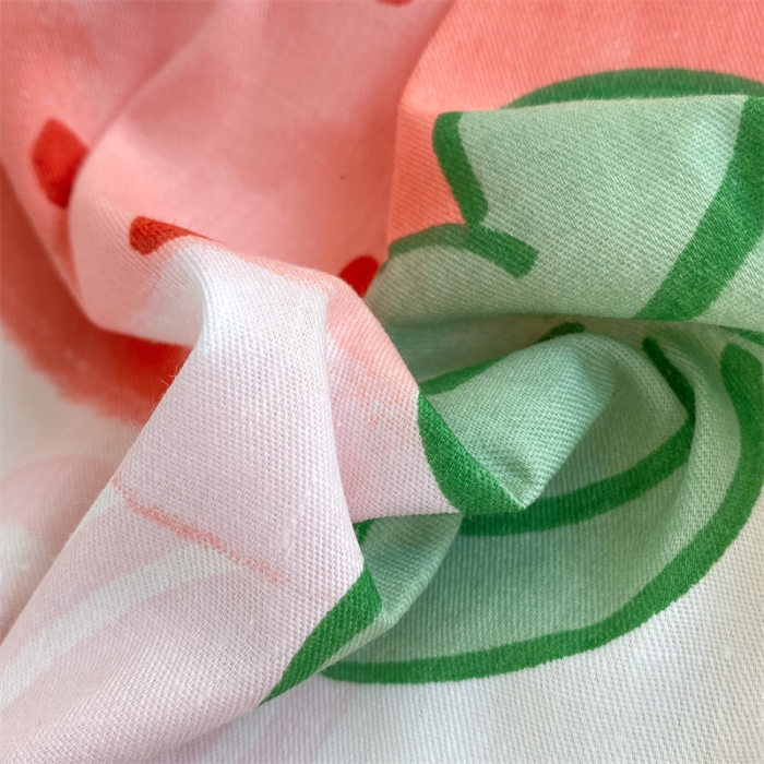 91家纺网 家纺一手货源 找家纺 多品 2023新款13070单品床单 草莓圣代