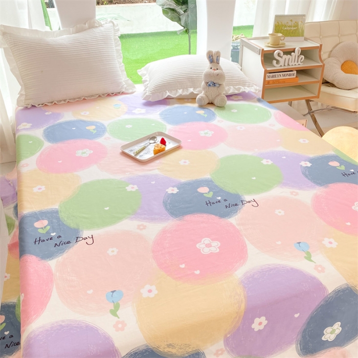 91家纺网 家纺一手货源 找家纺 多品 2023新款13070单品床单 多彩生活