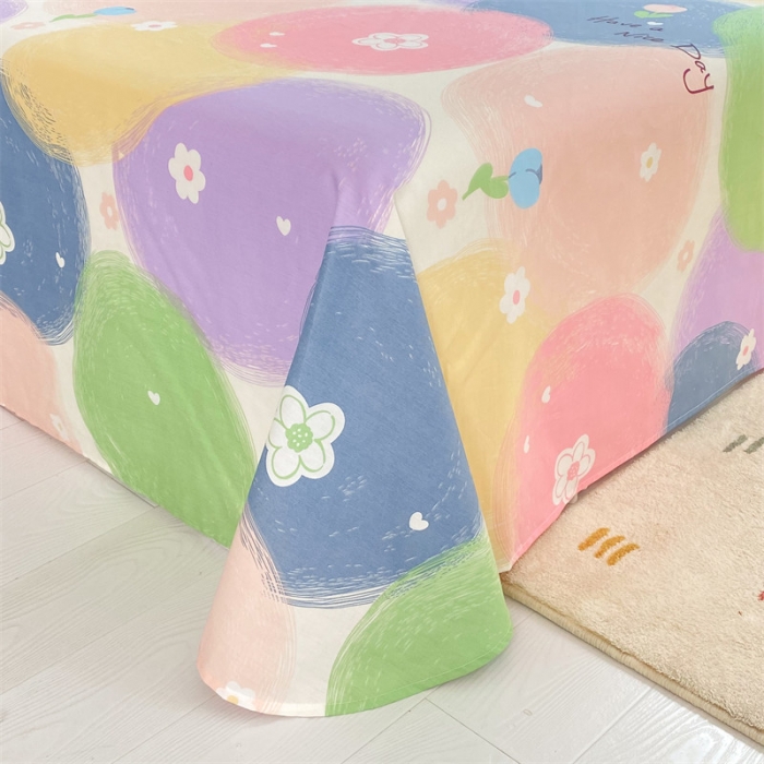 91家纺网 家纺一手货源 找家纺 多品 2023新款13070单品床单 多彩生活