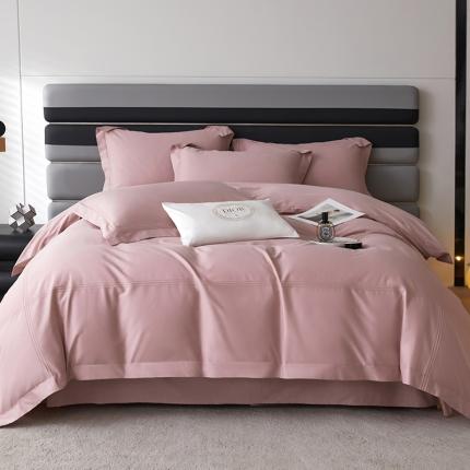 91家纺网 家纺一手货源 找家纺 安妮 2023新款墨尔本全棉四件套 甜豆沙