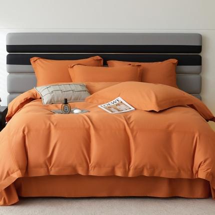 安妮 2023新款墨尔本全棉四件套 焦糖