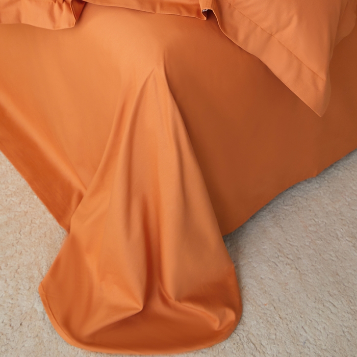 91家纺网 家纺一手货源 找家纺 安妮 2023新款墨尔本全棉四件套 焦糖