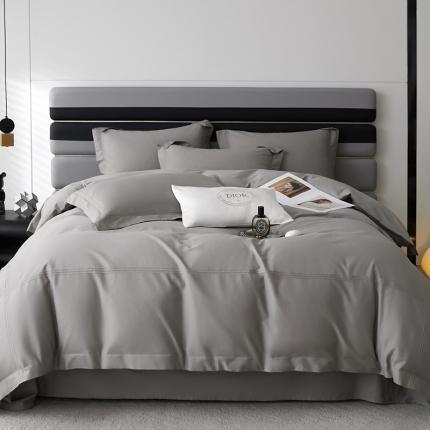 安妮 2023新款墨尔本全棉四件套 太空灰