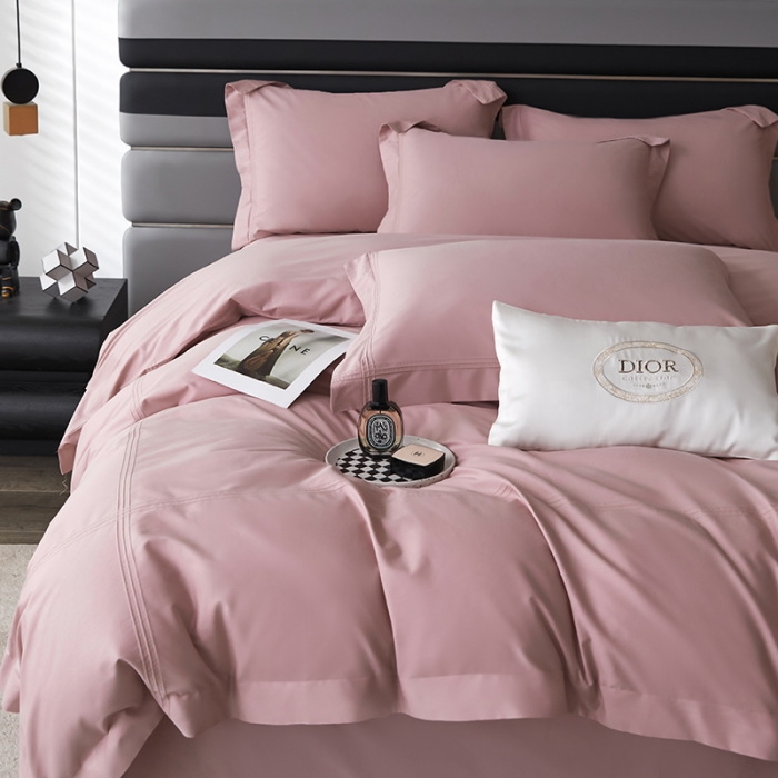 91家纺网 家纺一手货源 找家纺 安妮 2023新款墨尔本全棉四件套 甜豆沙