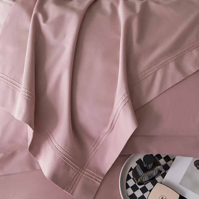 91家纺网 家纺一手货源 找家纺 安妮 2023新款墨尔本全棉四件套 甜豆沙