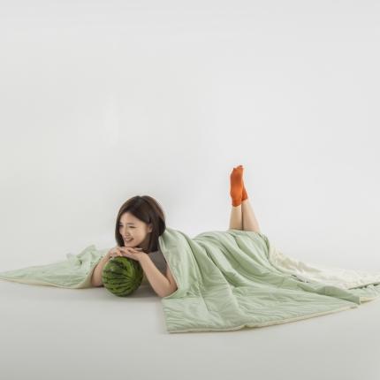 91家纺网 家纺一手货源 找家纺 （总）佳居缘 2023新款A类冰川凉感瓜瓜被（锦氨）