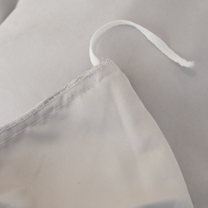 91家纺网 家纺一手货源 找家纺 恋尚 2023新款纯色雪花绒夹棉蕾丝床裙四件套（四季款） 玫瑰公主-浅灰