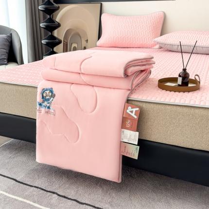 91家纺网 家纺一手货源 找家纺 （总）佰亿莱 2024新款0.5加厚乳胶凉席三件套可配夏被四件套