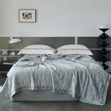 91家纺网 家纺一手货源 找家纺 （总）榻尚家居 2023新款80天丝大提花夏被四件套-梦幻系列