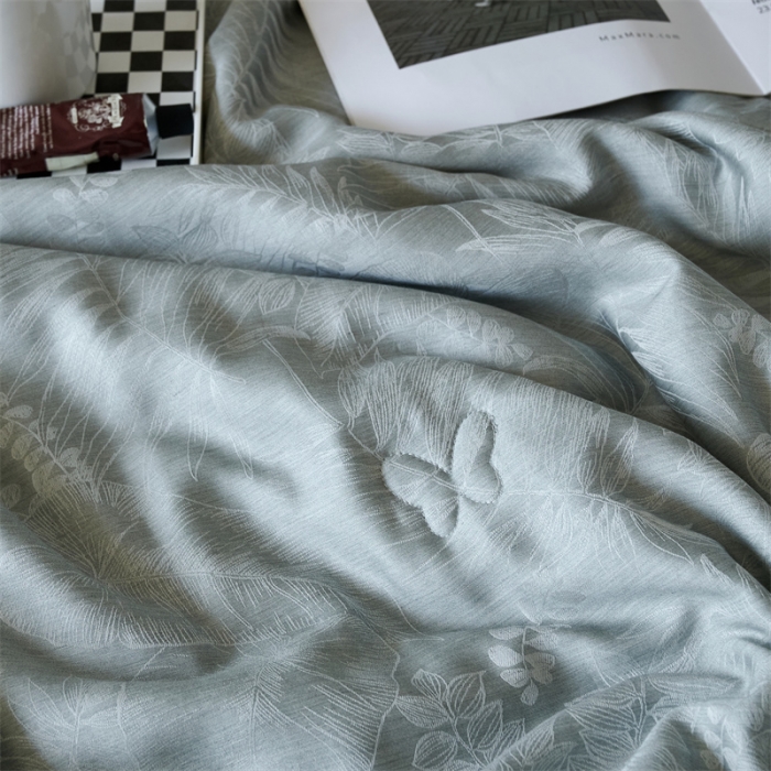 91家纺网 家纺一手货源 找家纺 （总）榻尚家居 2023新款80天丝大提花夏被四件套-梦幻系列