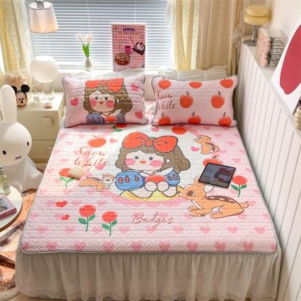 91家纺网 家纺一手货源 找家纺 顾里 2023新款迪士尼席实拍 白雪公主