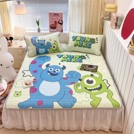 91家纺网 家纺一手货源 找家纺 顾里 2023新款迪士尼席实拍 毛怪