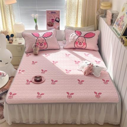 91家纺网 家纺一手货源 找家纺 顾里 2023新款迪士尼席实拍 小猪皮杰