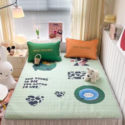 91家纺网 家纺一手货源 找家纺 顾里 2023新款ins小众席 蔬菜奶牛