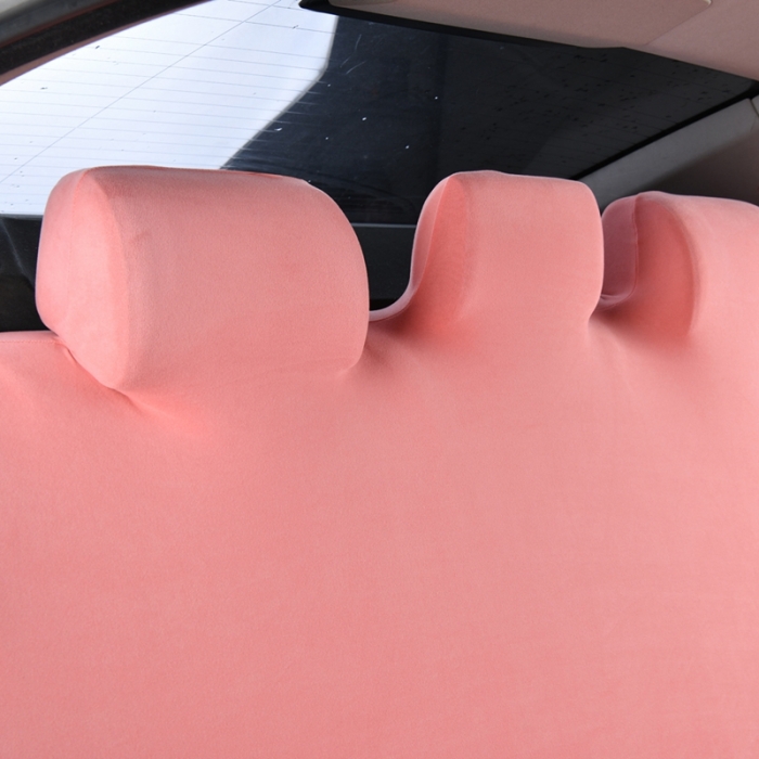 91家纺网 家纺一手货源 找家纺 千彤 2023新款沙发垫A款加厚德绒汽车椅子套 豆沙红