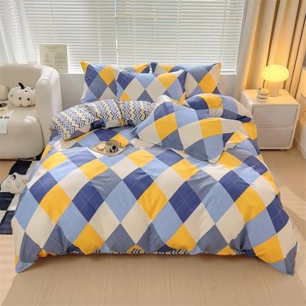 91家纺网 家纺一手货源 找家纺 （总）尚帛 2024新款12868全棉印花单被套