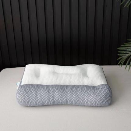 荣运枕业 大尺寸48*74 cm护颈枕反牵引舒颈枕芯枕头 牵引枕