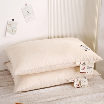 91家纺网 家纺一手货源 找家纺 （总）爱来伊 2022新款棉麻舒适枕枕芯枕头