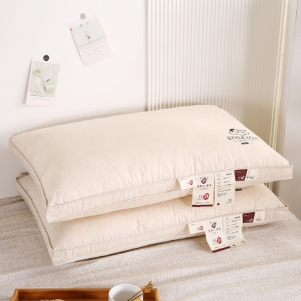 91家纺网 家纺一手货源 找家纺 （总）爱来伊 2022新款棉麻舒适枕枕芯枕头