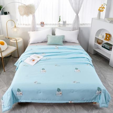 91家纺网 家纺一手货源 找家纺 （总）（总）欧雅搁 2025新品艾草夏被驱蚊夏凉被抗菌空调夏被