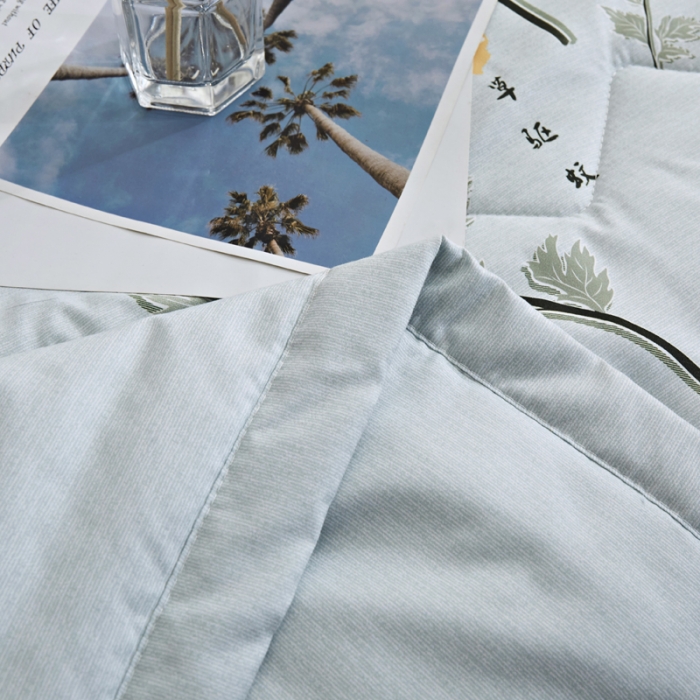 91家纺网 家纺一手货源 找家纺 （总）（总）欧雅搁 2025新品艾草夏被驱蚊夏凉被抗菌空调夏被