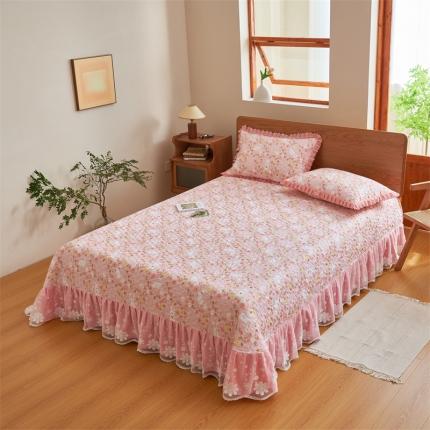 91家纺网 家纺一手货源 找家纺 （总）恒爱 2023新款全棉床盖三件套