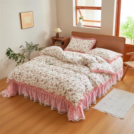 91家纺网 家纺一手货源 找家纺 （总）恒爱 2023新款全棉床盖四件套