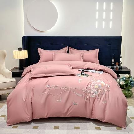 91家纺网 家纺一手货源 找家纺 （总）帝菲妮2025新款依恋系列四件套