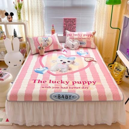 91家纺网 家纺一手货源 找家纺 顾里 2023新款设计师款韩系ins风软席 粉条奶狗