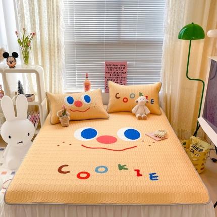 91家纺网 家纺一手货源 找家纺 顾里 2023新款设计师款韩系ins风软席 曲奇表情