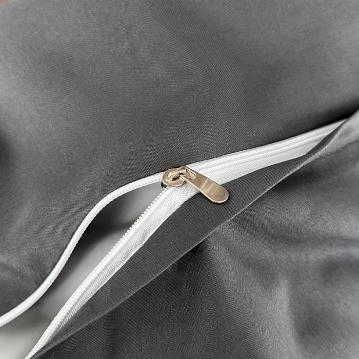 91家纺网 家纺一手货源 找家纺 遇见家居生活馆 2023新款水洗贡缎提花四件套-柏林 柏林-香颂橘