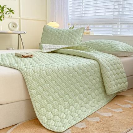 91家纺网 家纺一手货源 找家纺 （总）东宇 2023新款A类凉感大豆凉席三件套