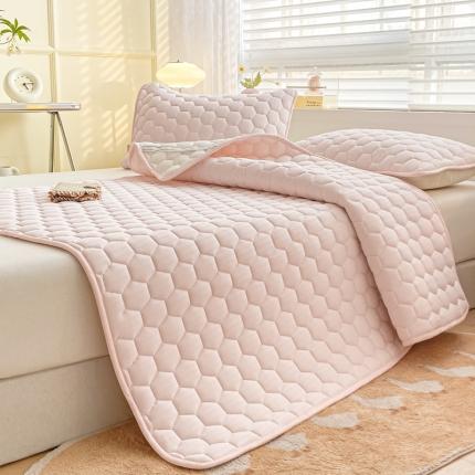 91家纺网 家纺一手货源 找家纺 （总）东宇 2023新款A类凉感大豆凉席三件套