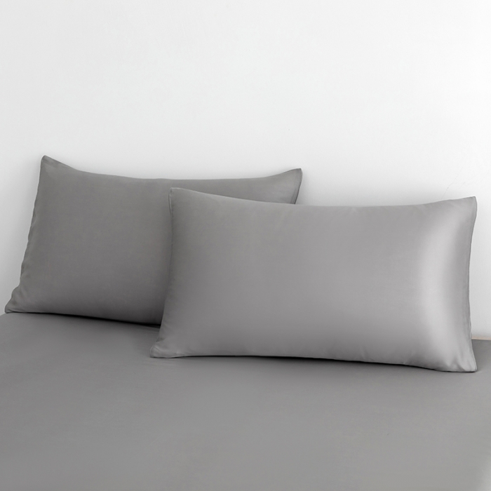 91家纺网 家纺一手货源 找家纺 轩和 2025新款50支兰精天丝四件套 奥地利进口伯爵灰