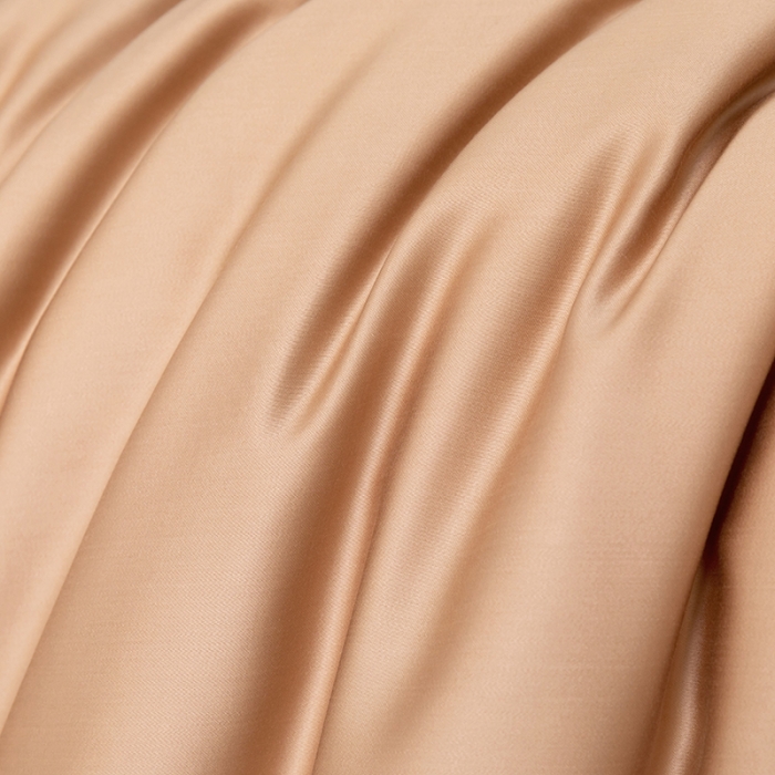 91家纺网 家纺一手货源 找家纺 轩和新款50支纯色天丝四件套单品被套床单床笠枕套系列 拿铁咖+铂光金