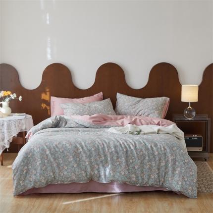 时年 2023新款天丝印花系列四件套-第 一期 慕情