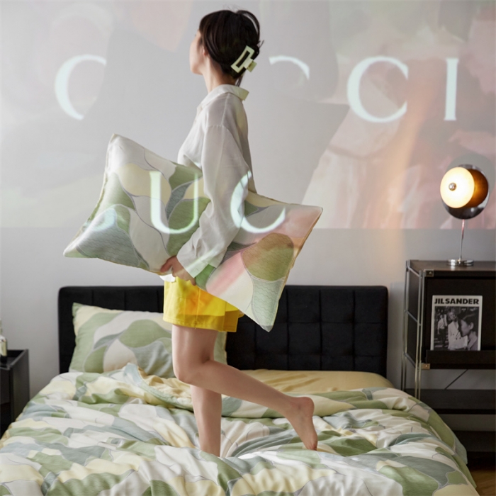 91家纺网 家纺一手货源 找家纺 （总）时年 2023新款天丝印花系列四件套-第二期