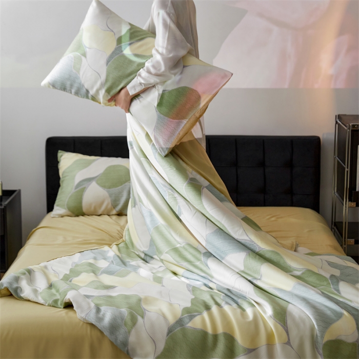 91家纺网 家纺一手货源 找家纺 （总）时年 2023新款天丝印花系列四件套-第二期