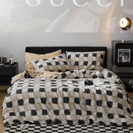 时年 2023新款天丝印花系列四件套-第二期 至尚