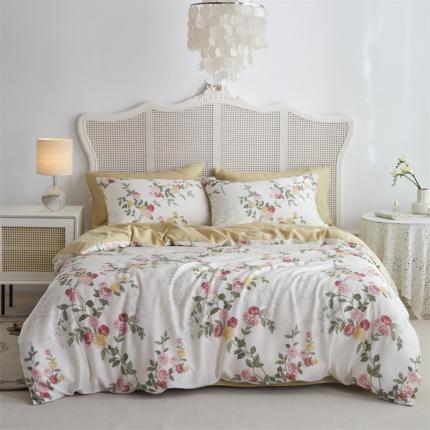 91家纺网 家纺一手货源 找家纺 （总）时年 2023新款天丝印花系列四件套-第三期