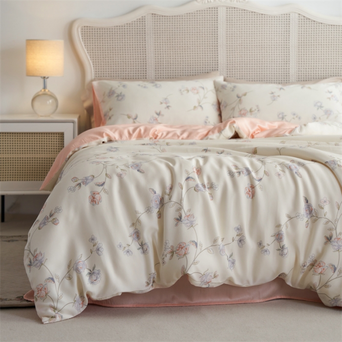 91家纺网 家纺一手货源 找家纺 （总）时年 2023新款天丝印花系列四件套-第三期