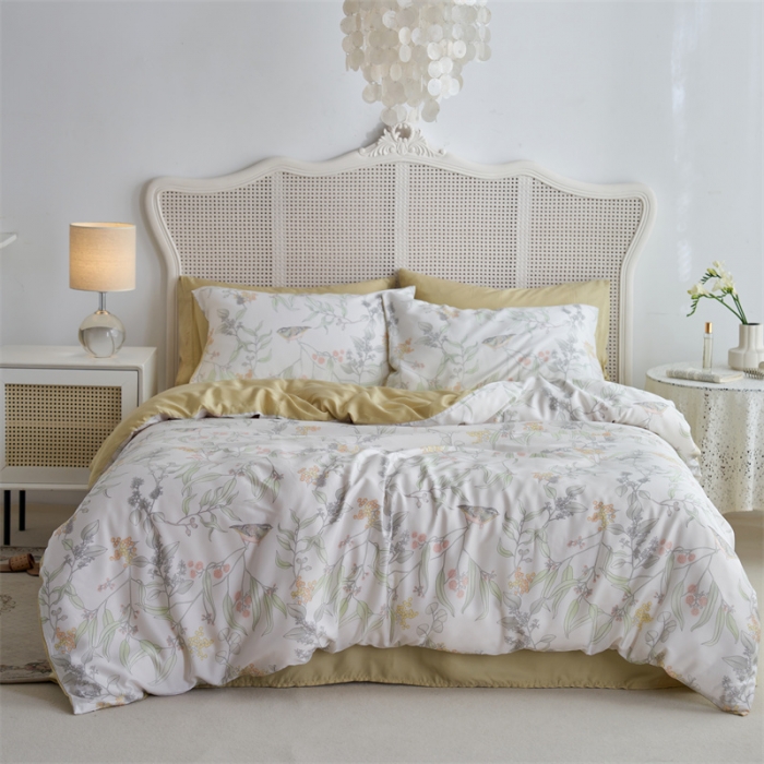 91家纺网 家纺一手货源 找家纺 时年 2023新款天丝印花系列四件套-第三期 洛禾