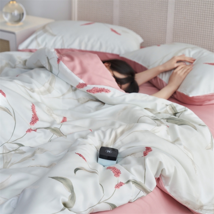 91家纺网 家纺一手货源 找家纺 时年 2023新款天丝印花系列四件套-第三期 妙影