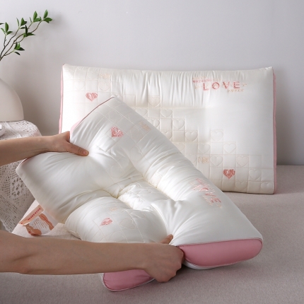 91家纺网 家纺一手货源 找家纺 赛格时代家居 倾城之恋护颈羽丝绒枕,48*74单只