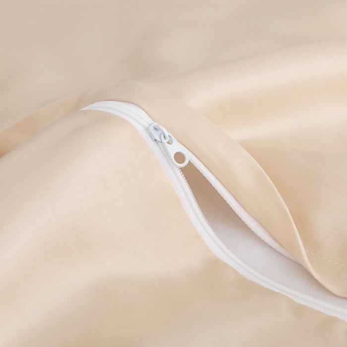 91家纺网 家纺一手货源 找家纺 轩和新款50支纯色天丝四件套单品被套床单床笠枕套系列 豆蔻绿+奶酪黄