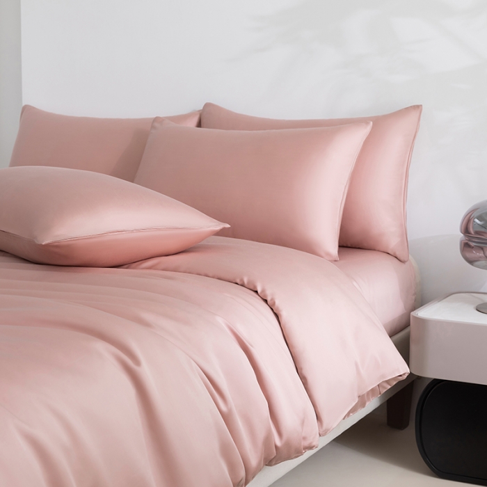 91家纺网 家纺一手货源 找家纺 (总）轩和 2025新款50支纯色单品天丝被套