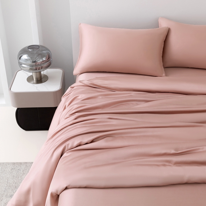 91家纺网 家纺一手货源 找家纺 (总）轩和 2025新款50支纯色单品天丝被套