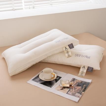 91家纺网 家纺一手货源 找家纺 （总）贵夫人 2023新款星级酒店抗菌枕枕芯枕头印花