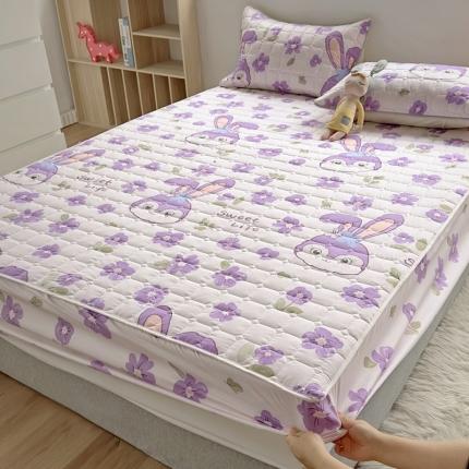 91家纺网 家纺一手货源 找家纺 （总）舒居 2023新款亲肤棉夹棉防水床笠