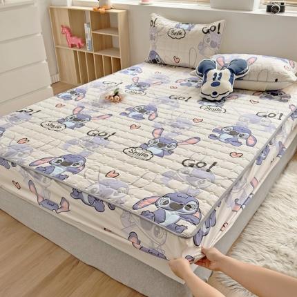 91家纺网 家纺一手货源 找家纺 （总）舒居 2023新款亲肤棉夹棉防水床笠